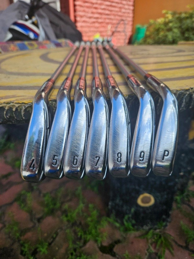 Used Right Handed Callaway APEX Pro Forged '21 Irons 5-PW HEADS ONLY Golf Set