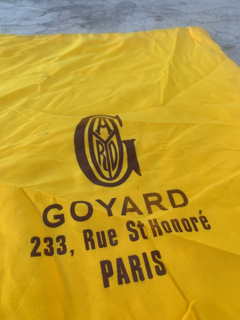 Goyard Dust Bag (Category: Luxury Accessories) located in Kabankalan. Submitted by negrosxthriftz (Listing ID 1265144727, Image 2). Description: .