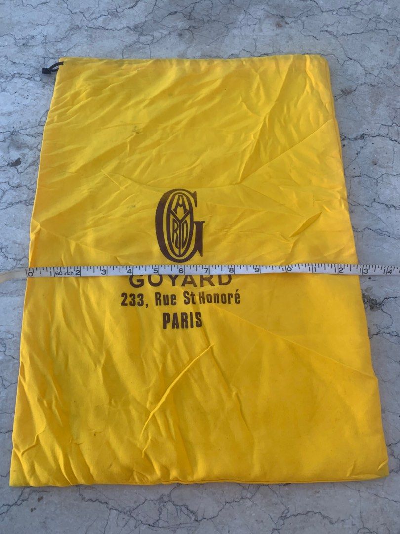 Goyard Dust Bag (Category: Luxury Accessories) located in Kabankalan. Submitted by negrosxthriftz (Listing ID 1265144727, Image 3). Description: .