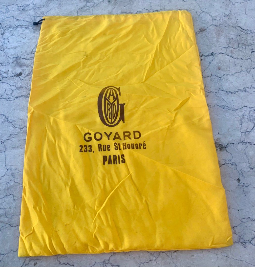 Goyard Dust Bag (Category: Luxury Accessories) located in Kabankalan. Submitted by negrosxthriftz (Listing ID 1265144727, Image 1). Description: .