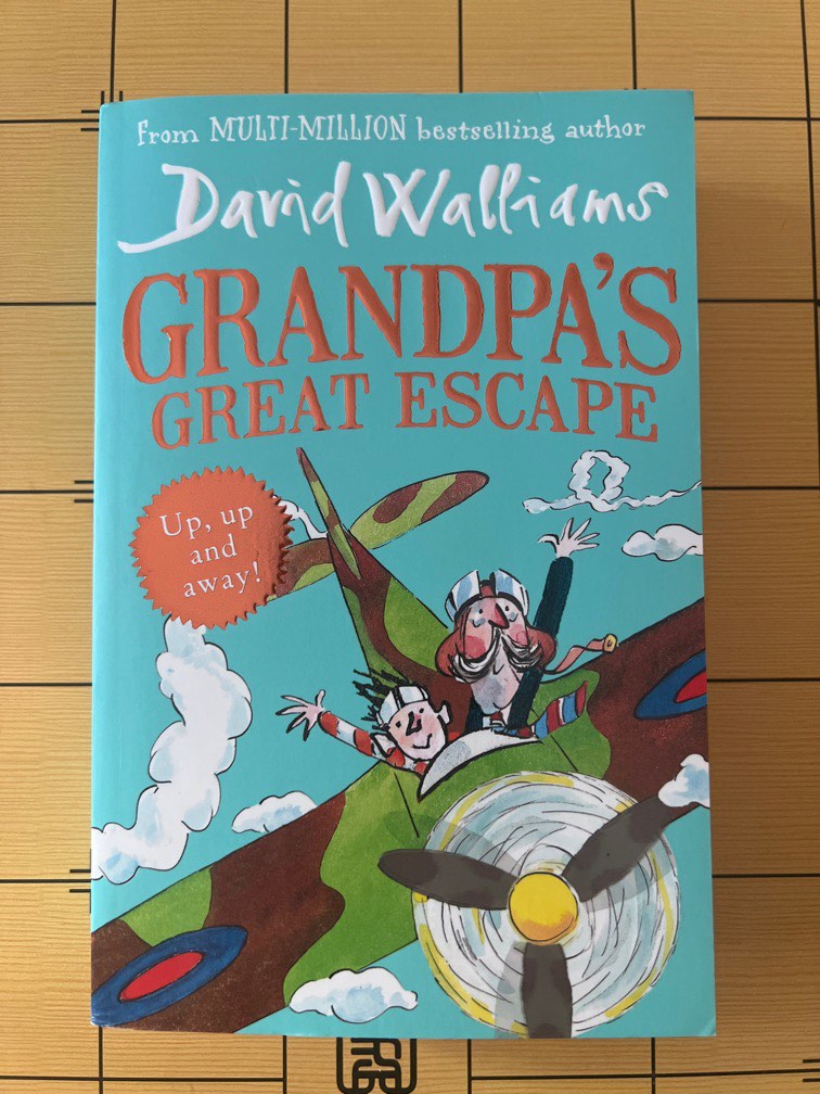 Grandpa's Great Escape 書, 興趣及遊戲, 書本& 文具, 小朋友書- Carousell