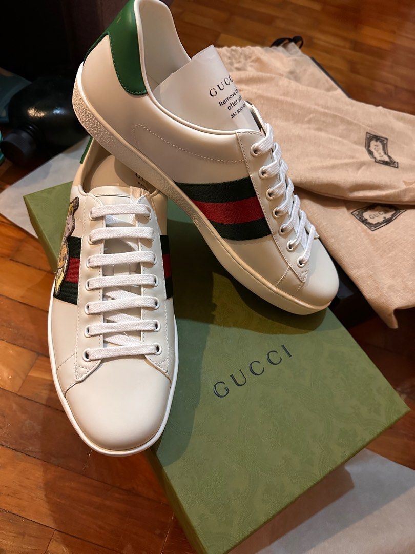 Gucci Ace x Bananya, Luxury, Sneakers & Footwear on Carousell