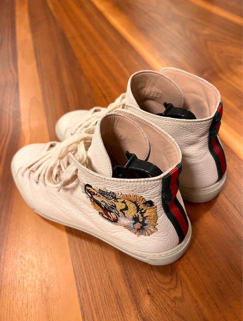 Gucci tiger shoes high top new arrivals