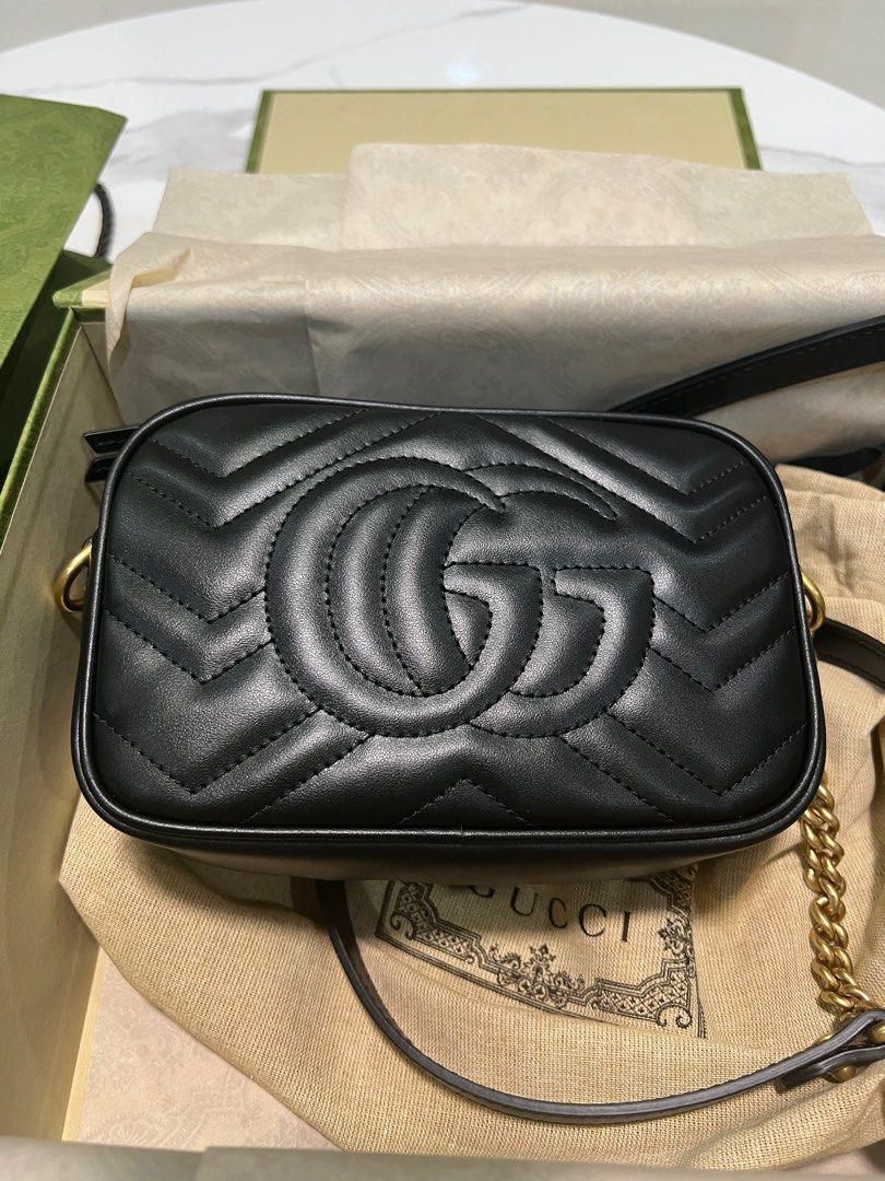 Gucci Marmont Matelasse mini Bag shoulder bag Luxury Bags