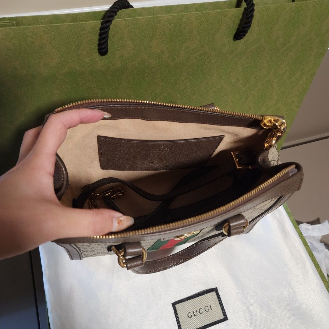 Ophidia small gg sales tote bag price