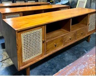 FREE DELIVERY High Quality Hardwood TV Console Cabinet