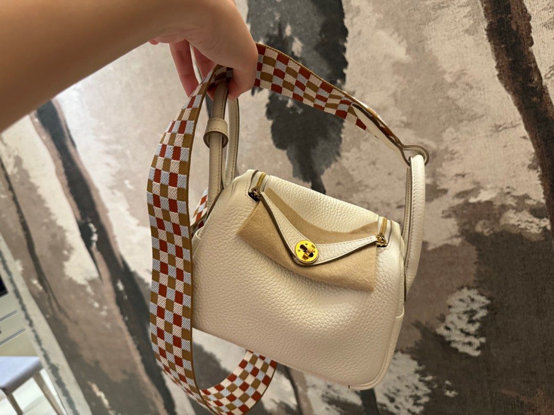 Hermes lindy sale canvas