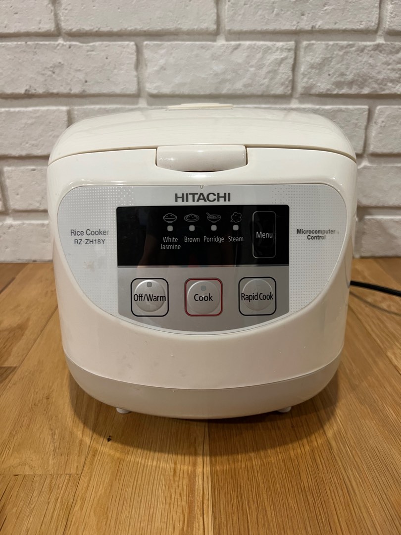 Hitachi rice cooker RZZH18Y, Furniture & Home Living, Kitchenware