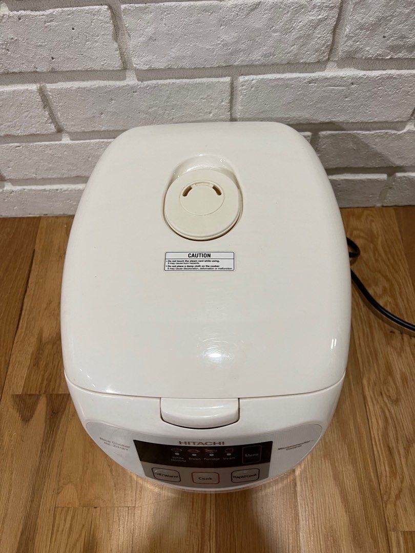 Hitachi rice cooker RZZH18Y, Furniture & Home Living, Kitchenware