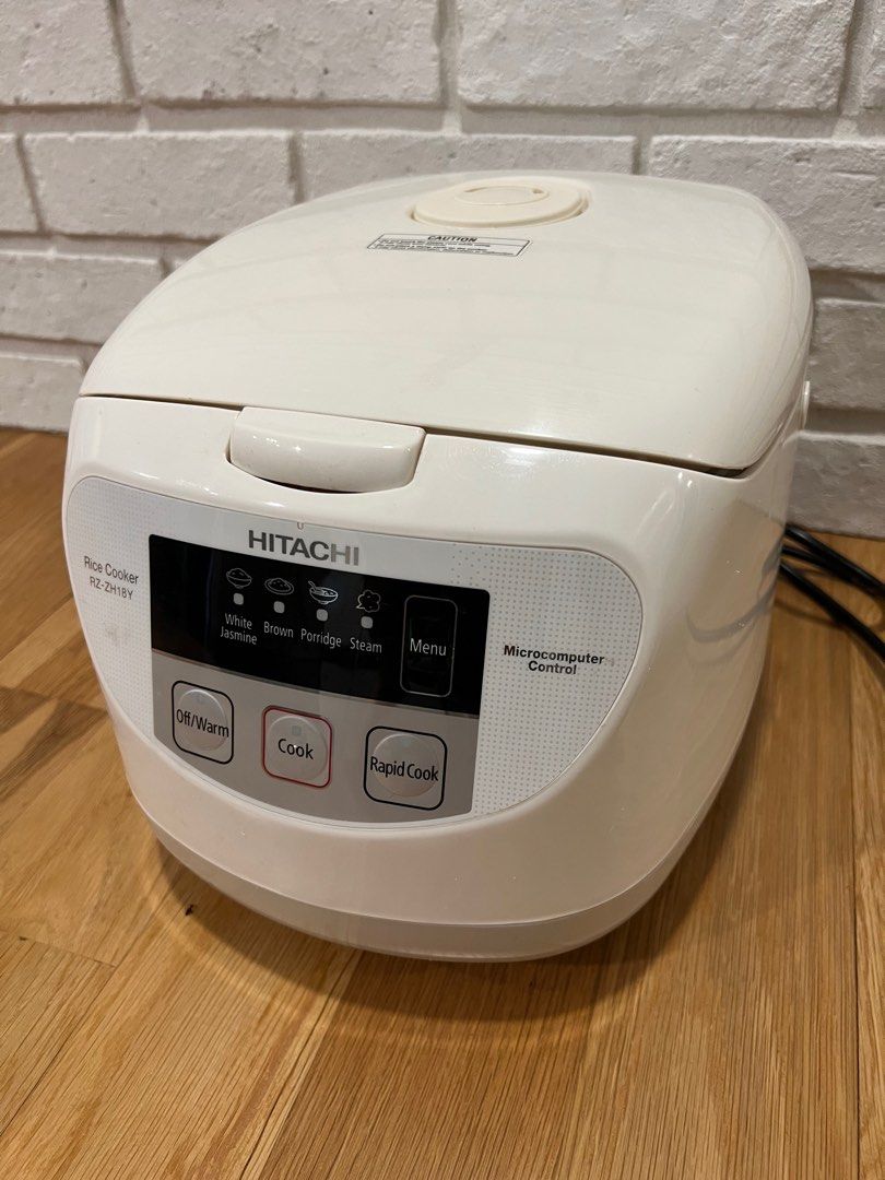 Hitachi rice cooker RZZH18Y, Furniture & Home Living, Kitchenware