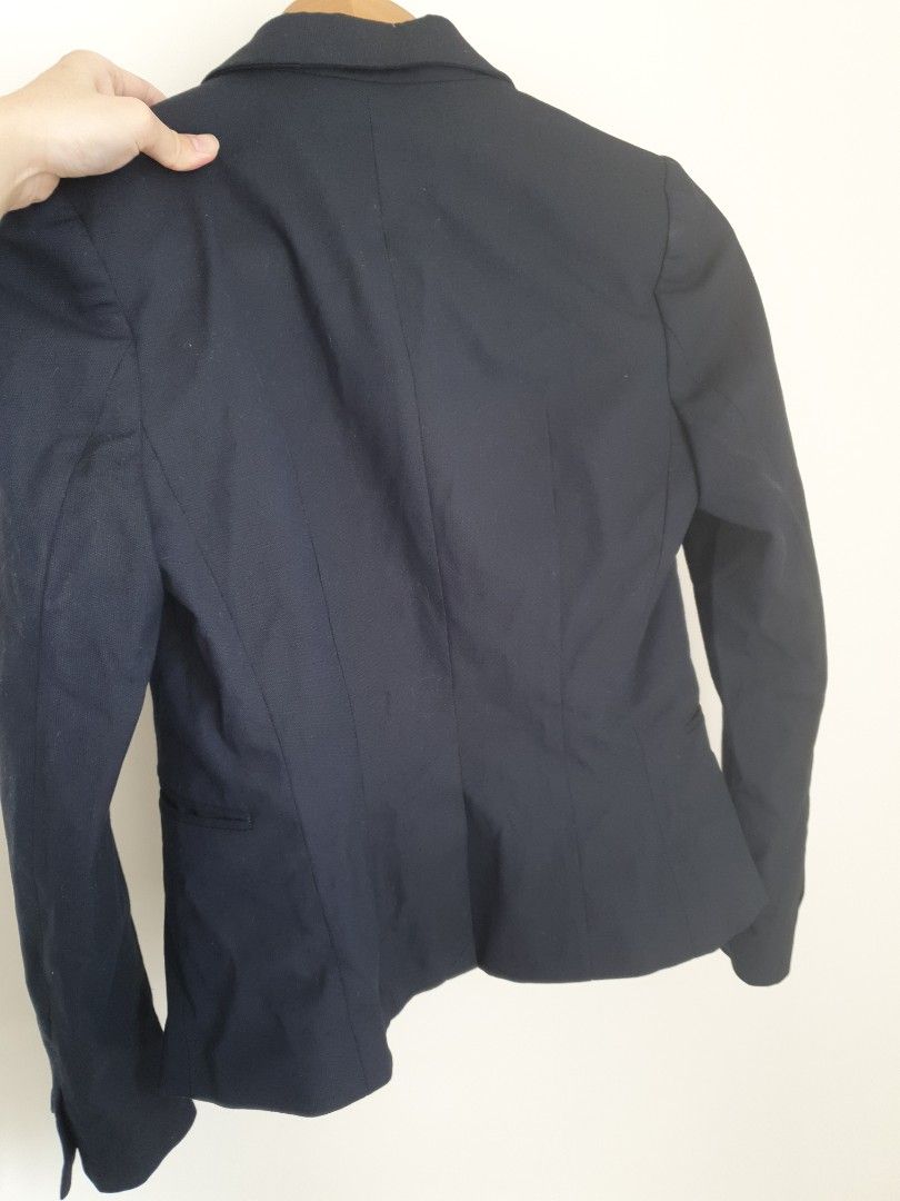 Next navy cheap blazer ladies