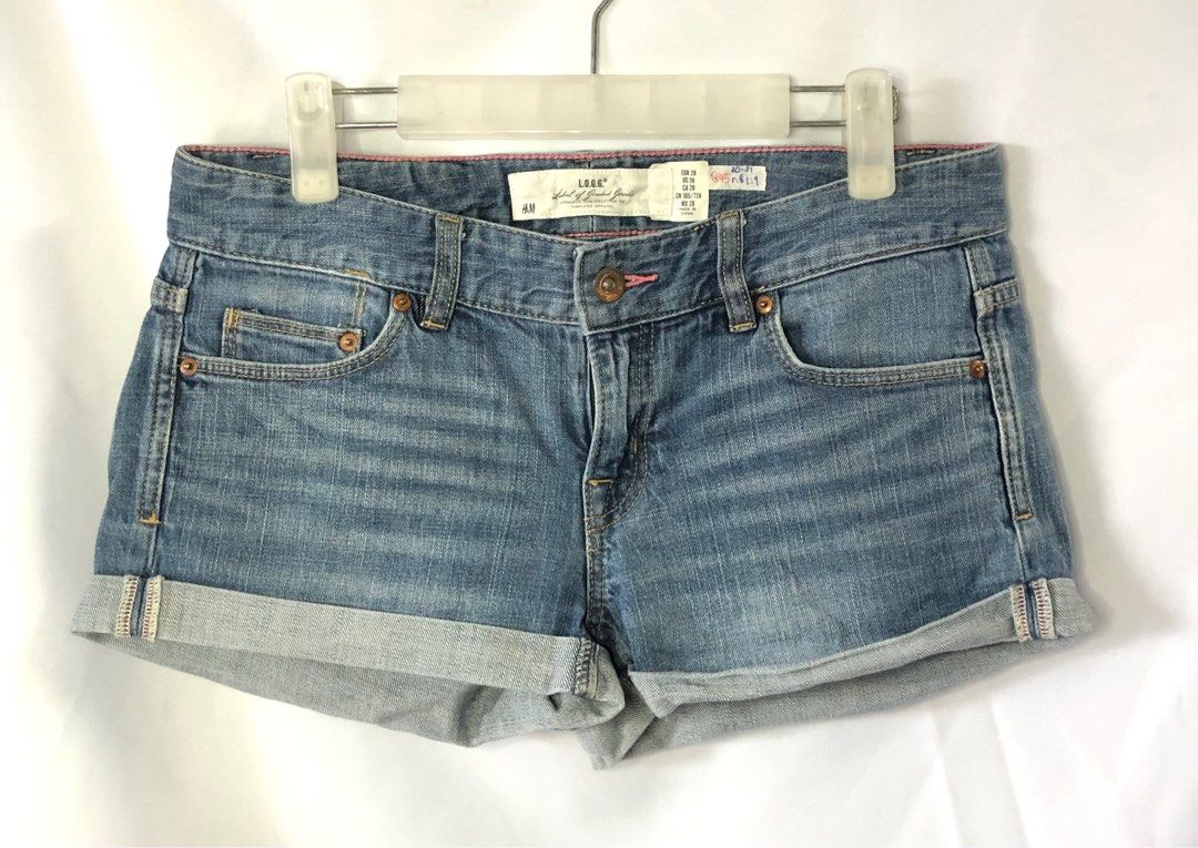 H&m logg shorts sales