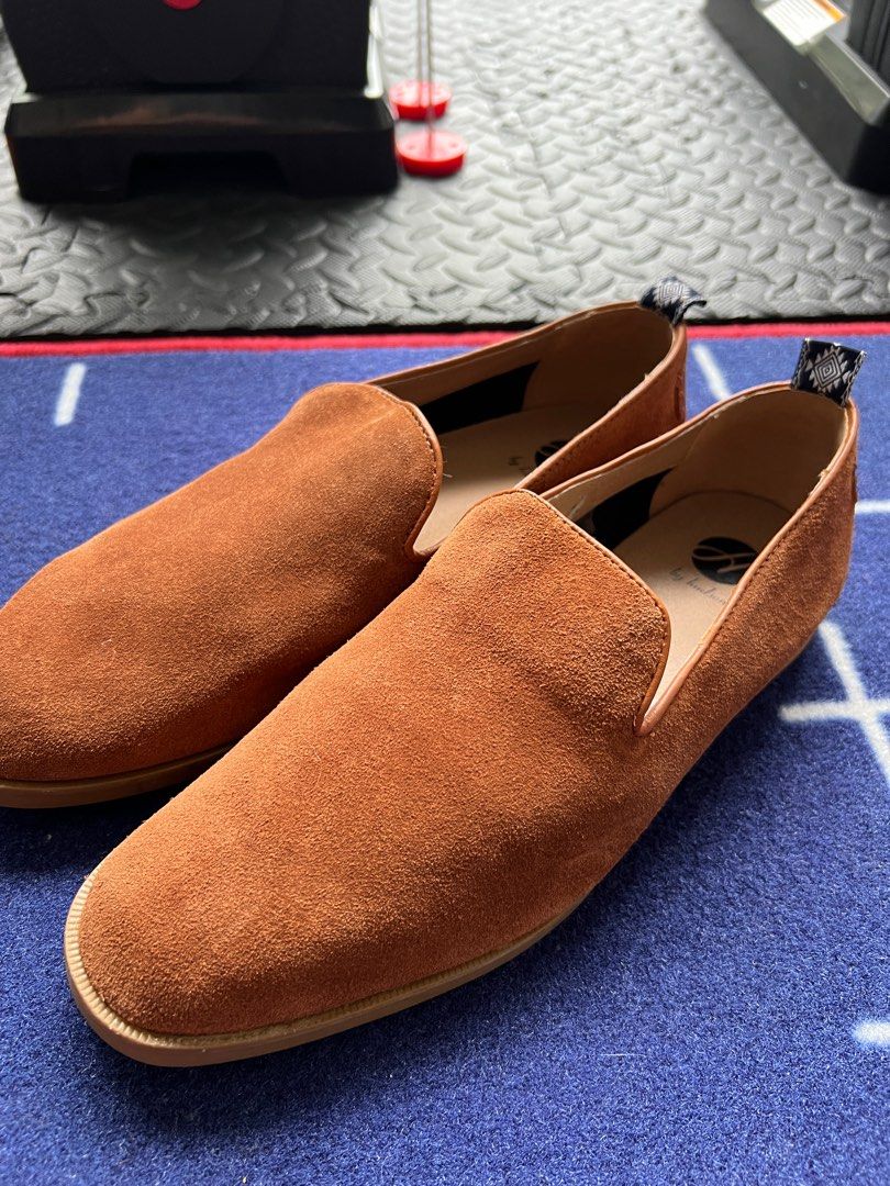Hudson suede loafers UK8