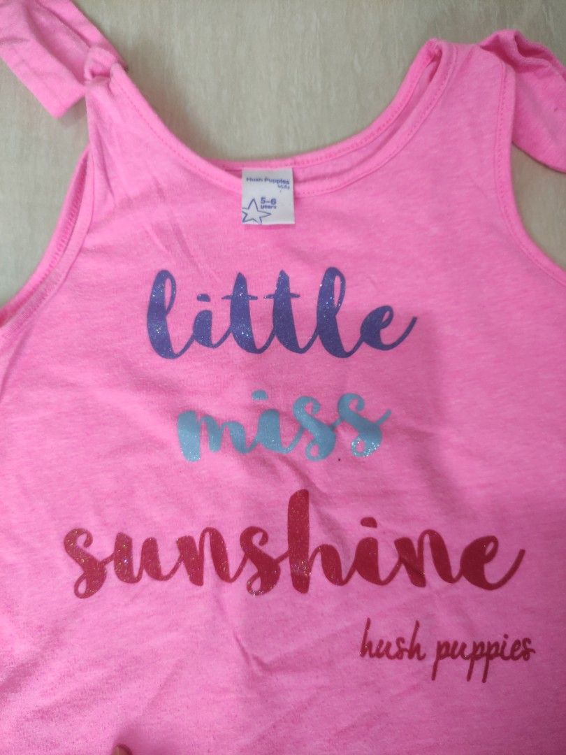 Hush puppies Girls kids top tee tshirt