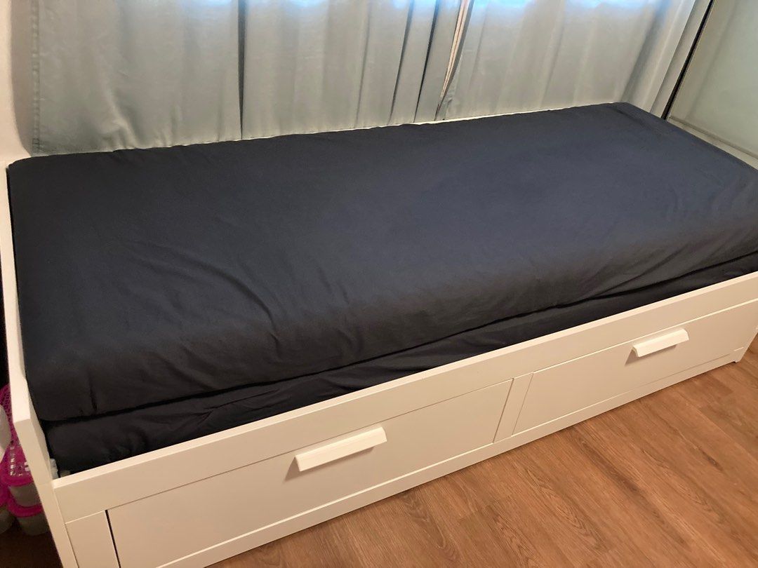 IKEA Brimnes Daybed w Mattresses, Furniture & Home Living, Furniture
