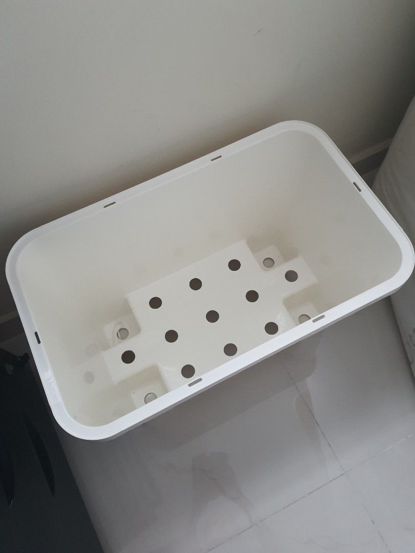 Ikea laundry bin and stool, Furniture & Home Living, Bathroom & Kitchen