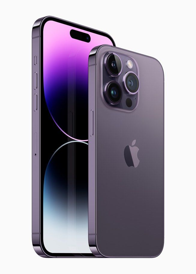 全新iphone 14 pro max 256gb 100%电池健康度在保到下年7月, 手提電話