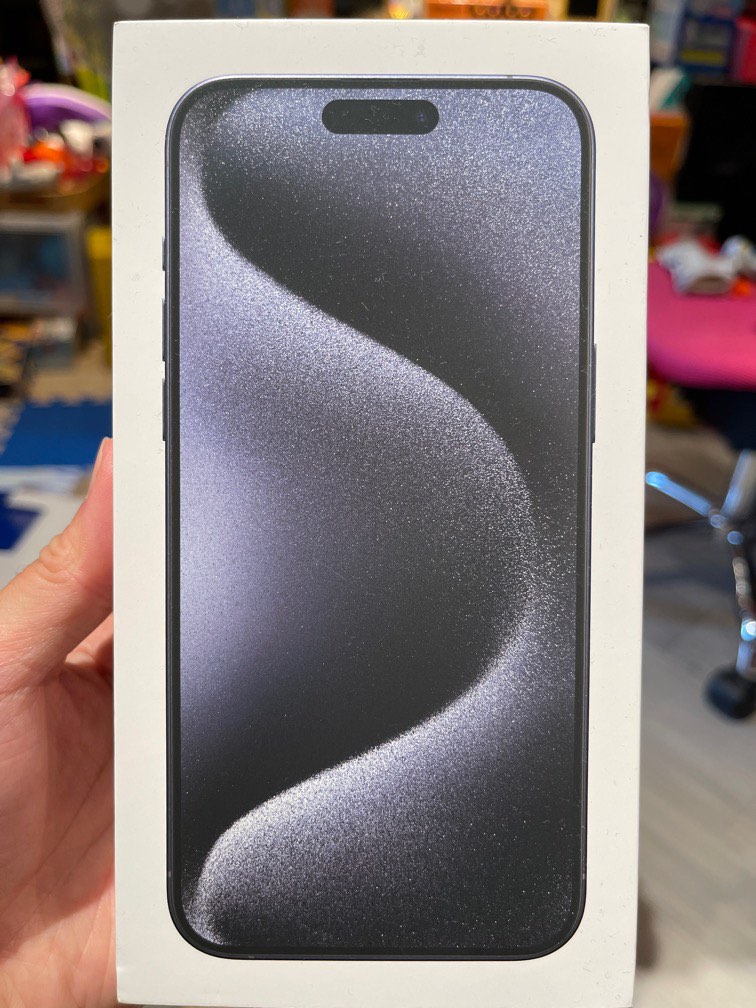 iPhone 15 Pro Max 512 藍未開封, 手提電話, 手機, iPhone, iPhone 15