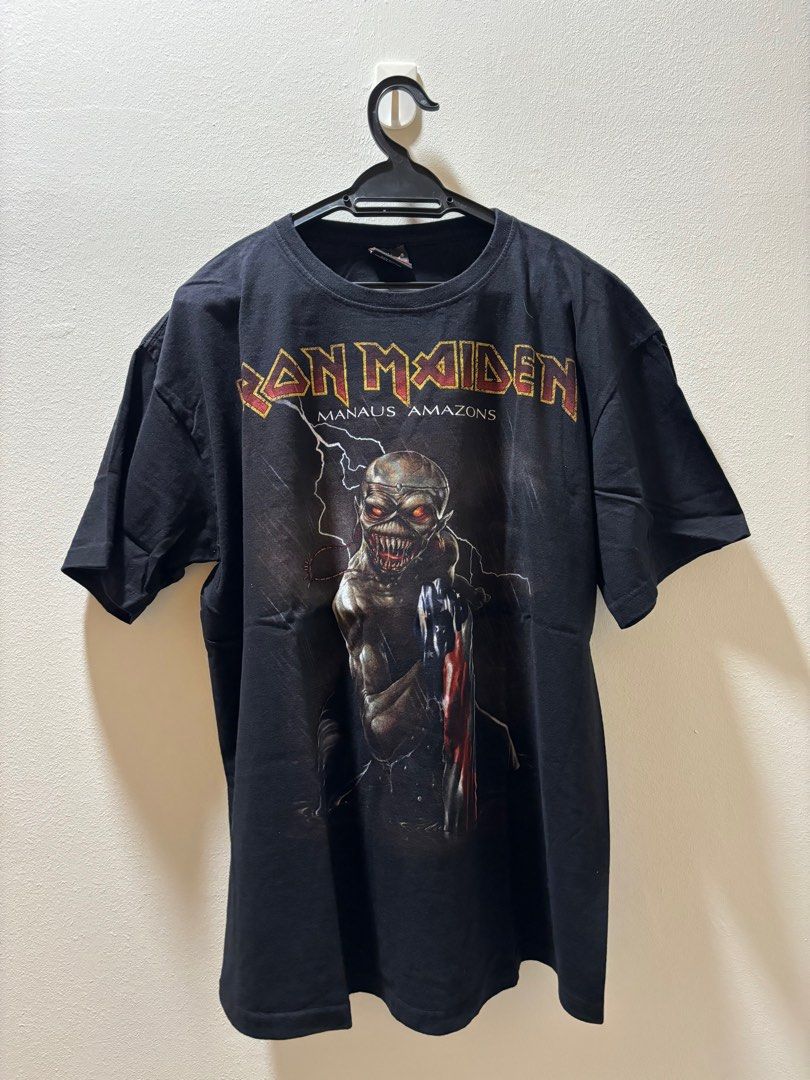 Amazon iron maiden t shirt store