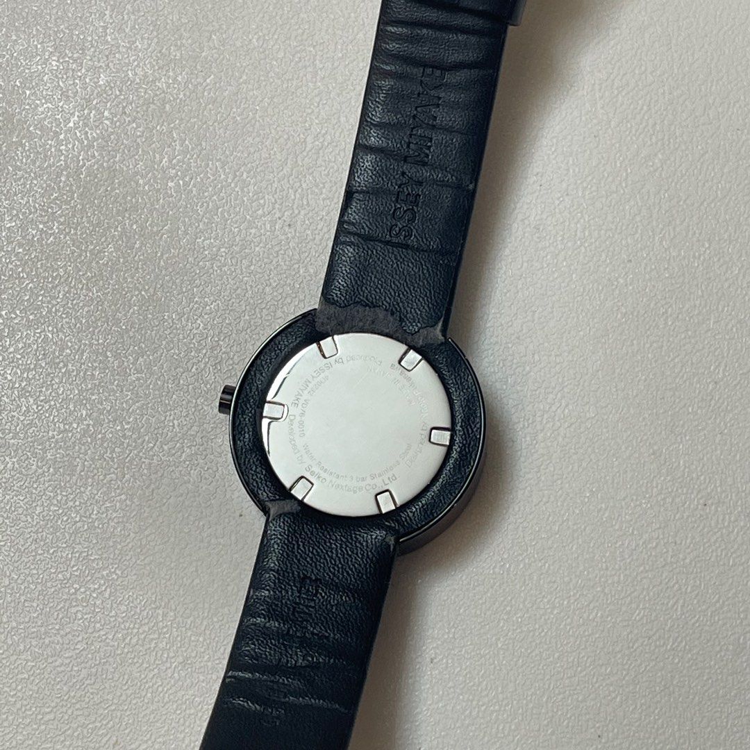 Issey Miyake Twelve watch black 三宅一生手錶黑色VD76-0010, 女裝