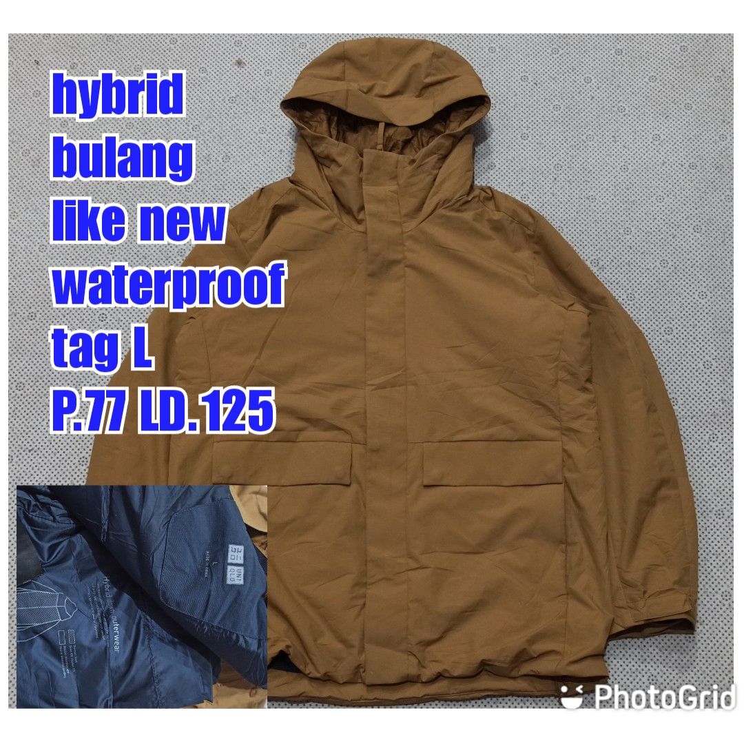 Jaket waterproof uniqlo discount