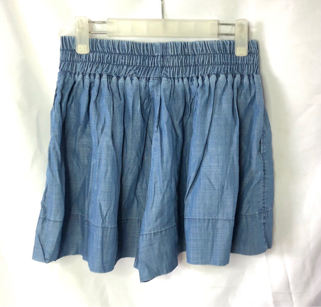 WLWXR Spring Summer Streetwear Blue Denim Skirts For Women 2022 A-Line Denim  Mini Skirt Fashion Rivet Pocket Baggy Skirts Female - AliExpress