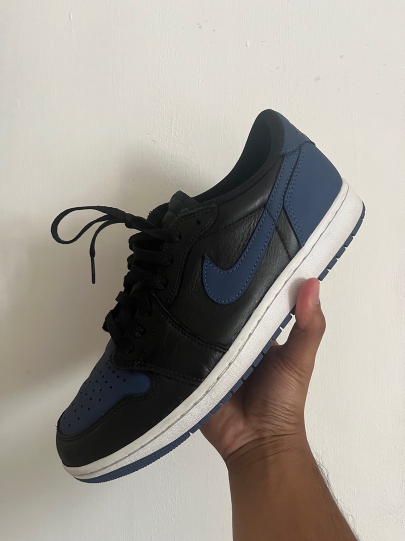 Nike air jordan 1 retro low obsidian best sale