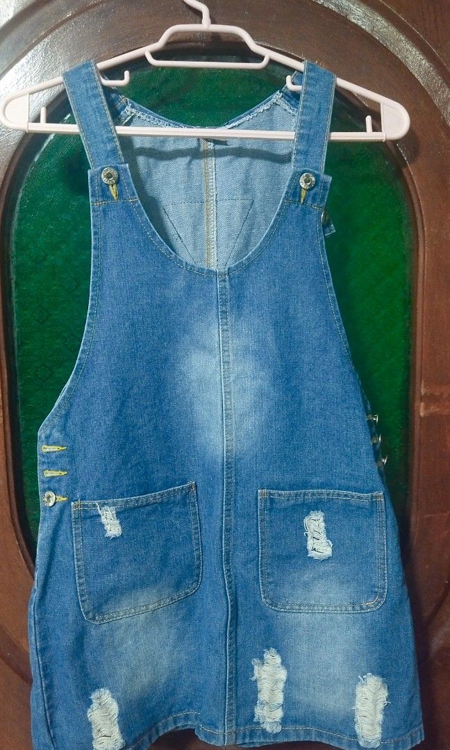 Jumper dress maong Women s Fashion Dresses Sets Jumpsuits on Carousell