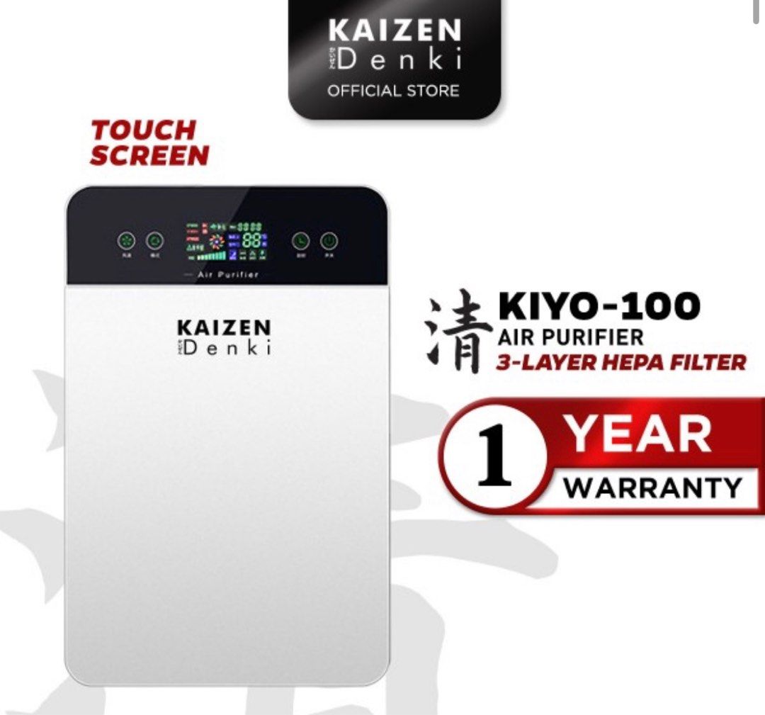 Kaizen Denki KIYO100 Air Purifier, TV & Home Appliances, Air Purifiers