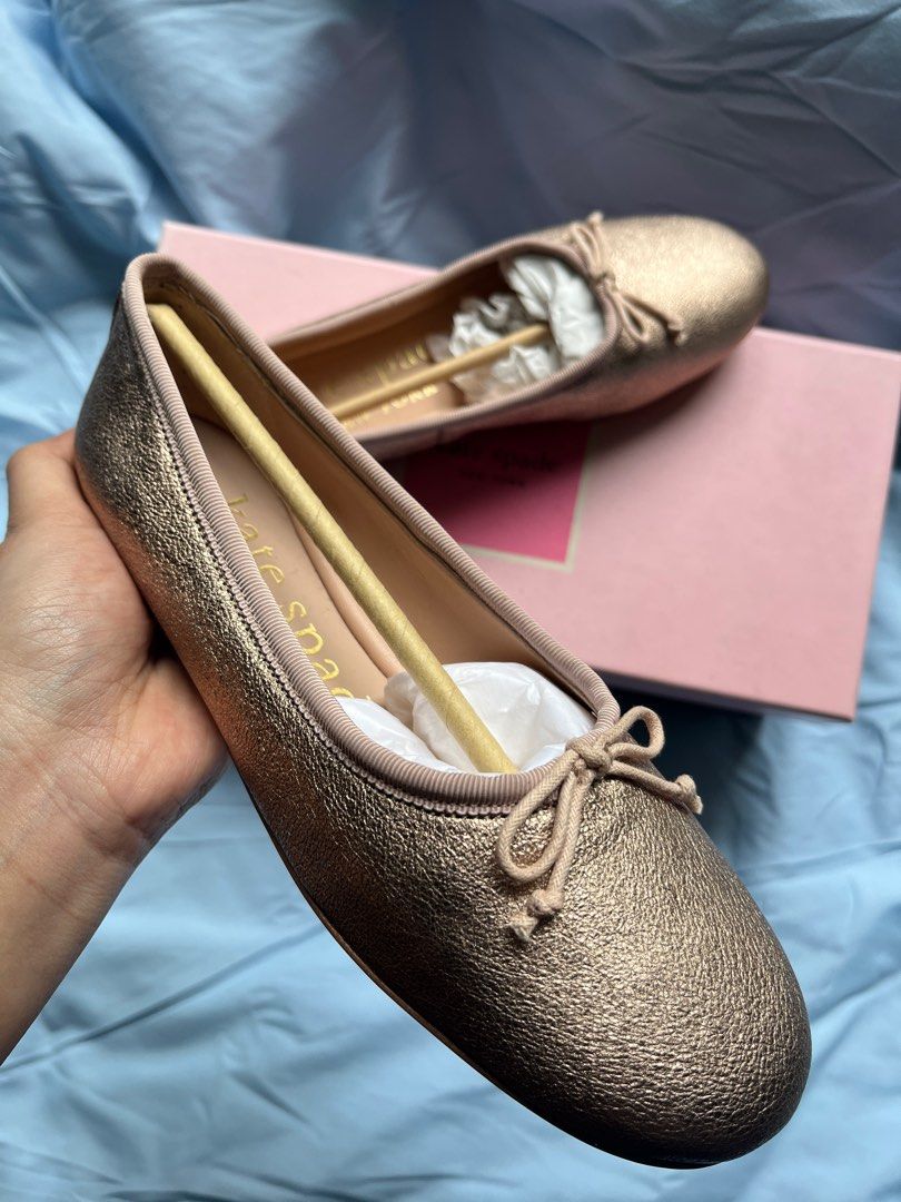 Kate spade on sale gold flats