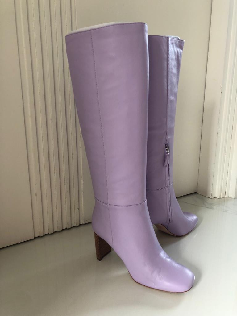 Kate spade lavender boots clearance