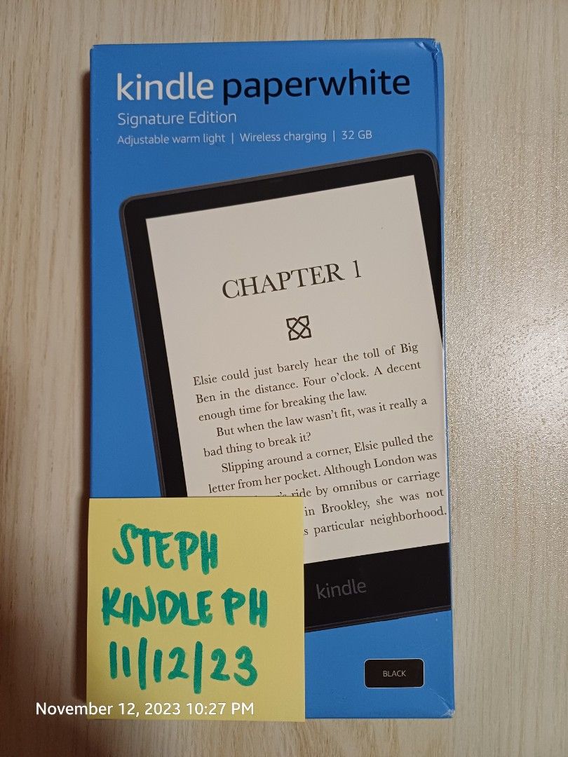 Kindle Paperwhite Signature Edition 32 GB Black 11