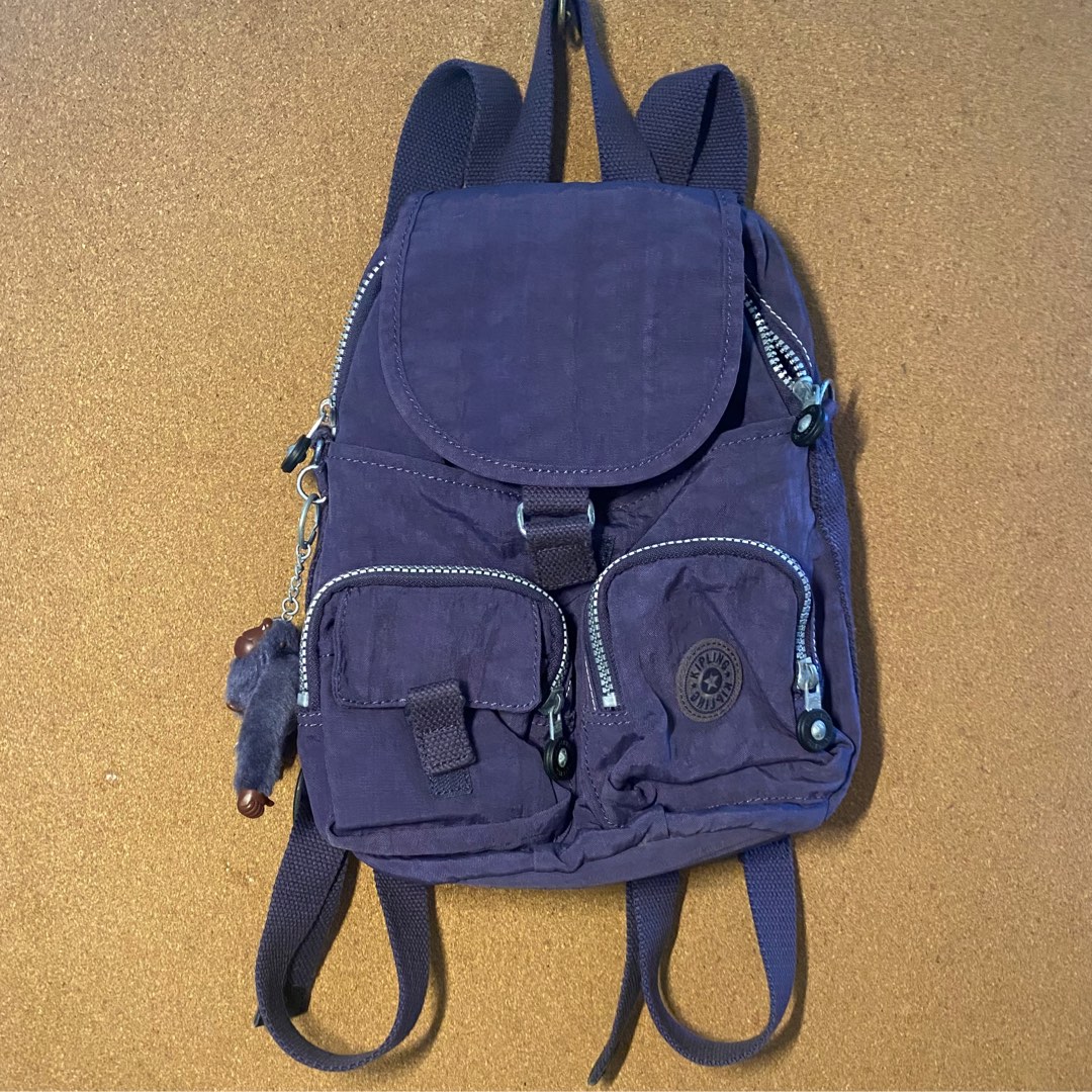 KIPLING Firefly Up Back Pack, Women's Fashion, Bags & Wallets ...