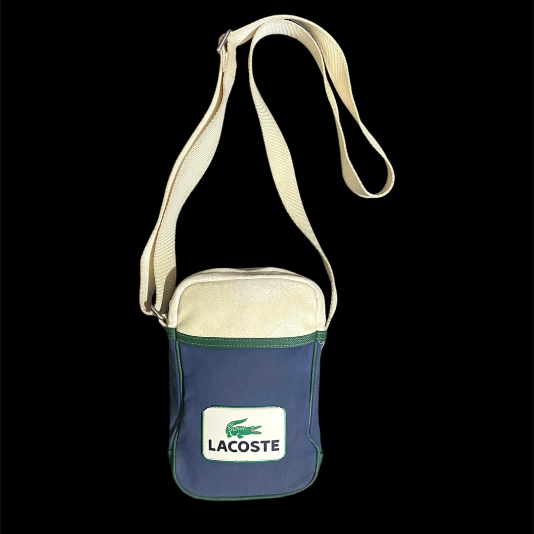 LACOSTE SLING BAG (ORIGINAL), Men's Fashion, Bags, Sling Bags on Carousell