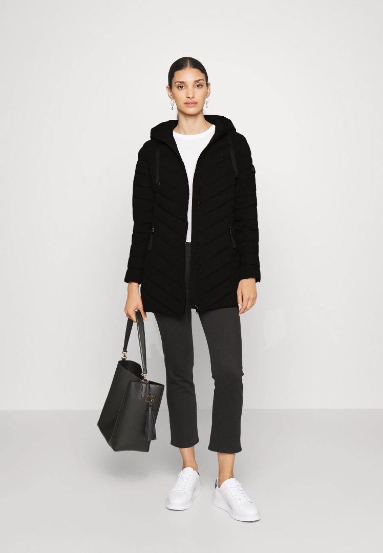 Ralph lauren women's deals black puffer jacket