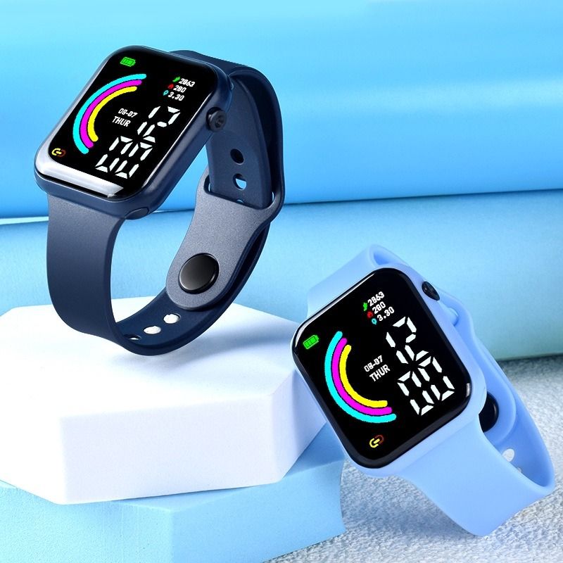 LED Fashion Digital Watch Outdoor Sports Waterproof Student