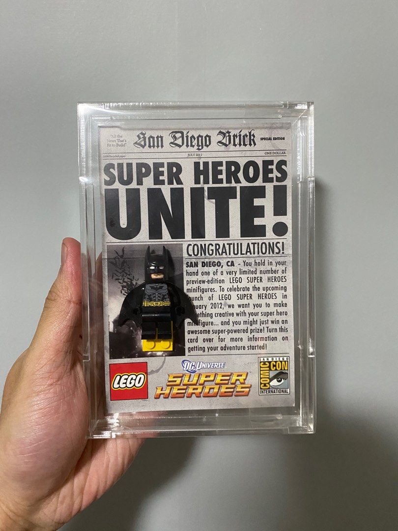 LEGO SDCC Batman, Hobbies & Toys, Toys & Games on Carousell 