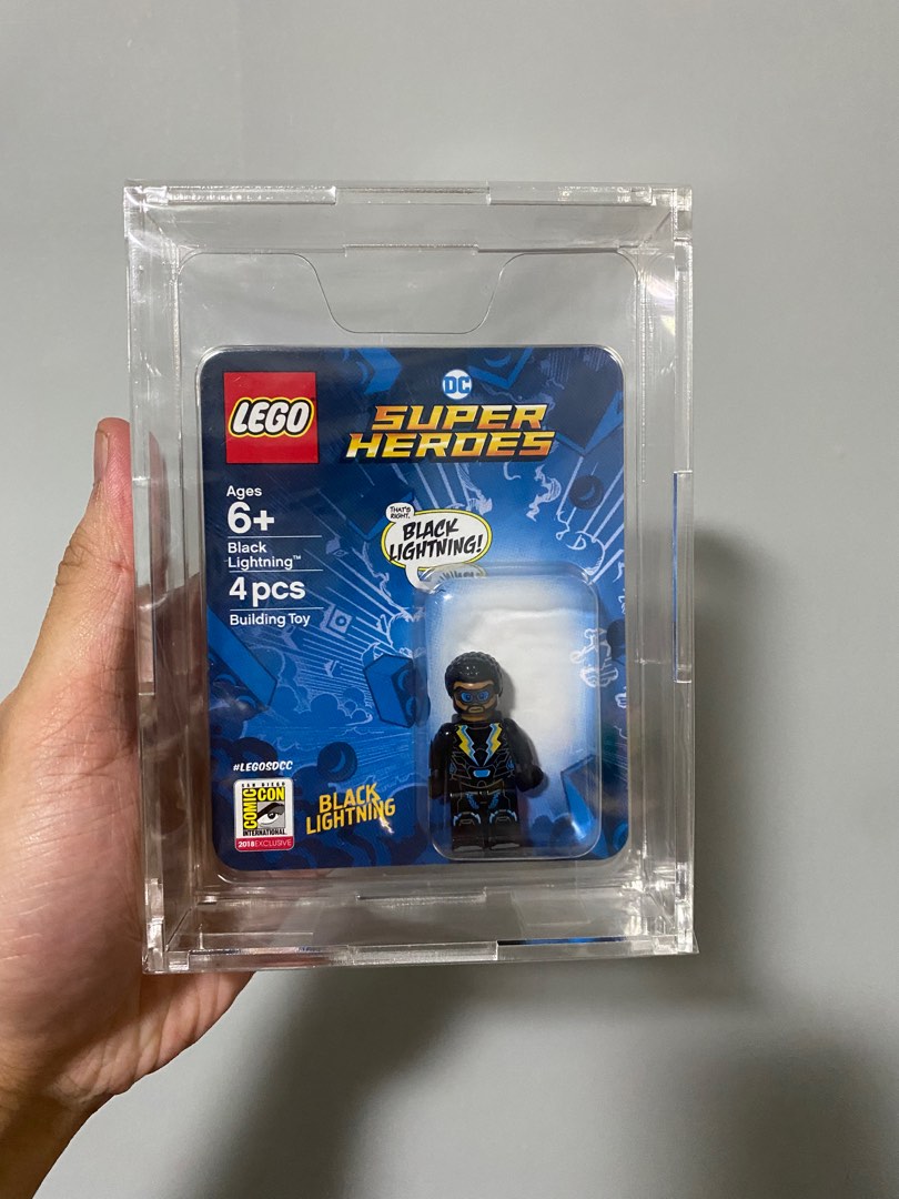 Lego SDCC Black Lightning Hobbies Toys Toys Games on Carousell
