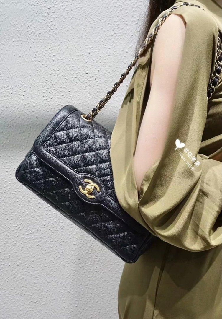 Like New* Chanel Seasonal Classic Medium Flap GHW, Luxury, Bags & Wallets  on Carousell