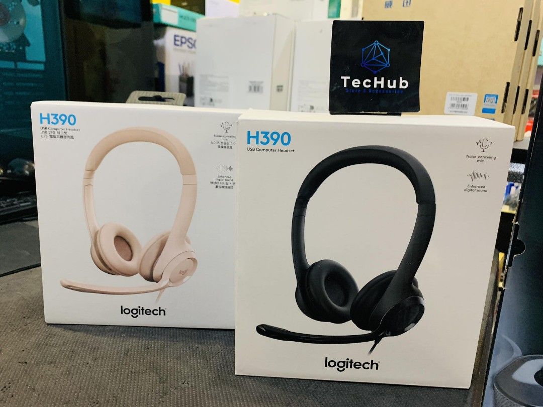 Logitech H390 USB Headset Black/Rose (Category: Headphones & Headsets) located in Makati City. Submitted by techubstoreandaccessories (Listing ID 1265176698, Image 2). Description: Logitech H390 USB Headset Black/Rose On Hand Ready to Ship/Pick-Up‼️ DETAILS: ✅Actual Picture Posted. ✅BRAND NEW & ORIGINAL. ✅7 Days Replacement for Factory Defects and 1year Limited Warranty. (Terms and conditions apply). ✅With Sales Invoice (BIR REGISTERED) and Warra