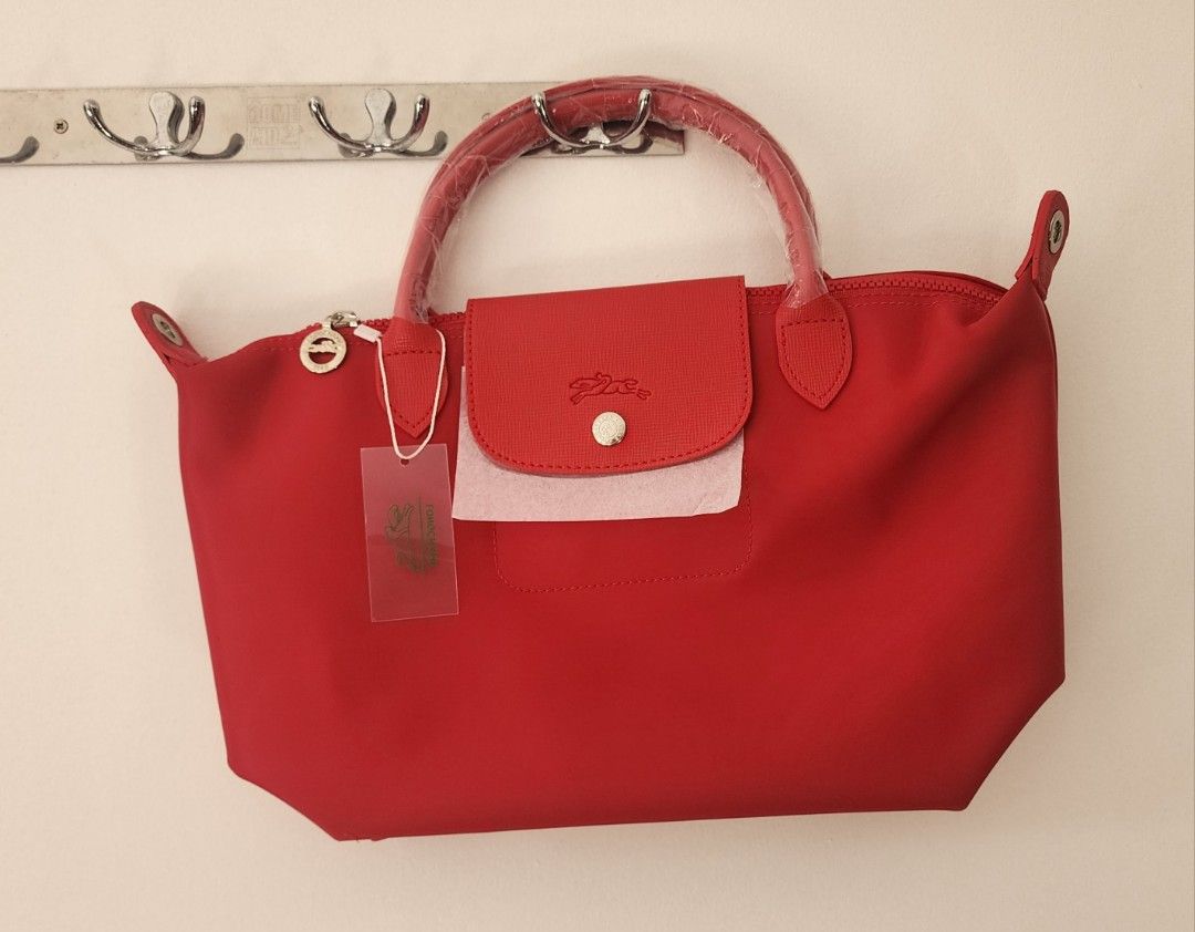 Clearance Sale Longchamp in red with sling Men s Fashion Bags Sling Bags on Carousell