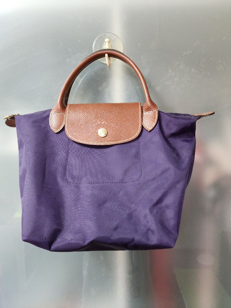 Longchamp le pliage violet sale