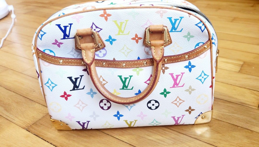 colorful louis bag
