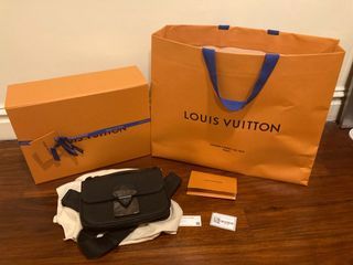 N42435 Louis Vuitton 2018 Keepall Bandouliere 45-Neon