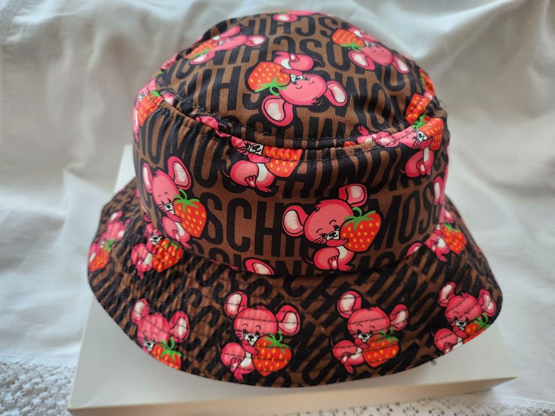 Love Moschino Bucket Hat Small Luxury Accessories on Carousell
