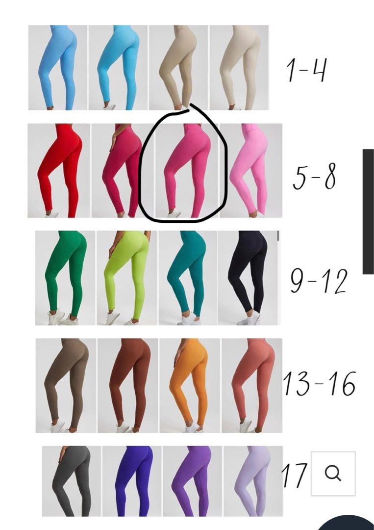 Go Colors Leggings Size Chart | International Society of Precision  Agriculture
