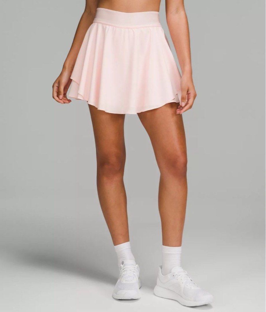 Pale pink top tennis skirt