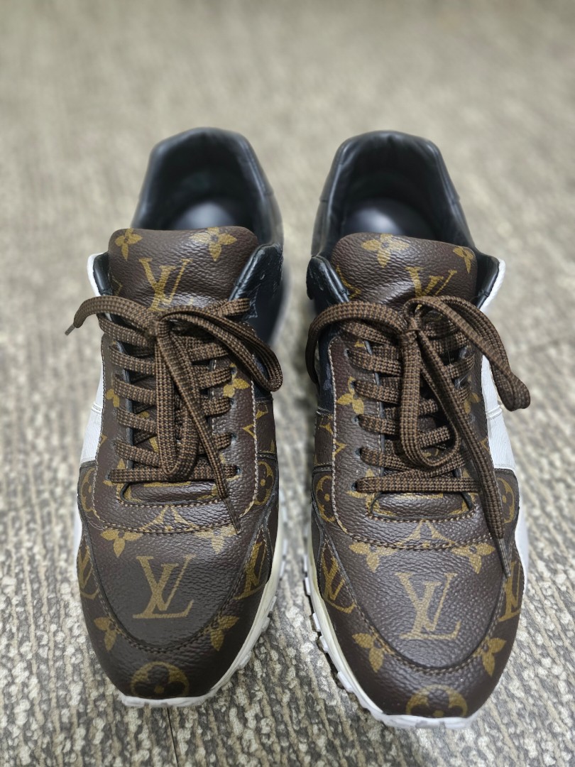 Louis Vuitton Tricolor Monogram Canvas Run Away Low Top Sneakers Size 41 Louis  Vuitton