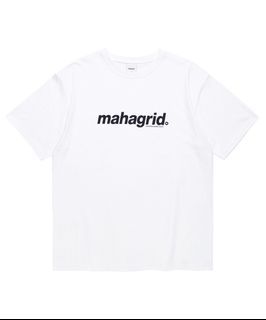 mahagrid x stray kids skz basic logo tee