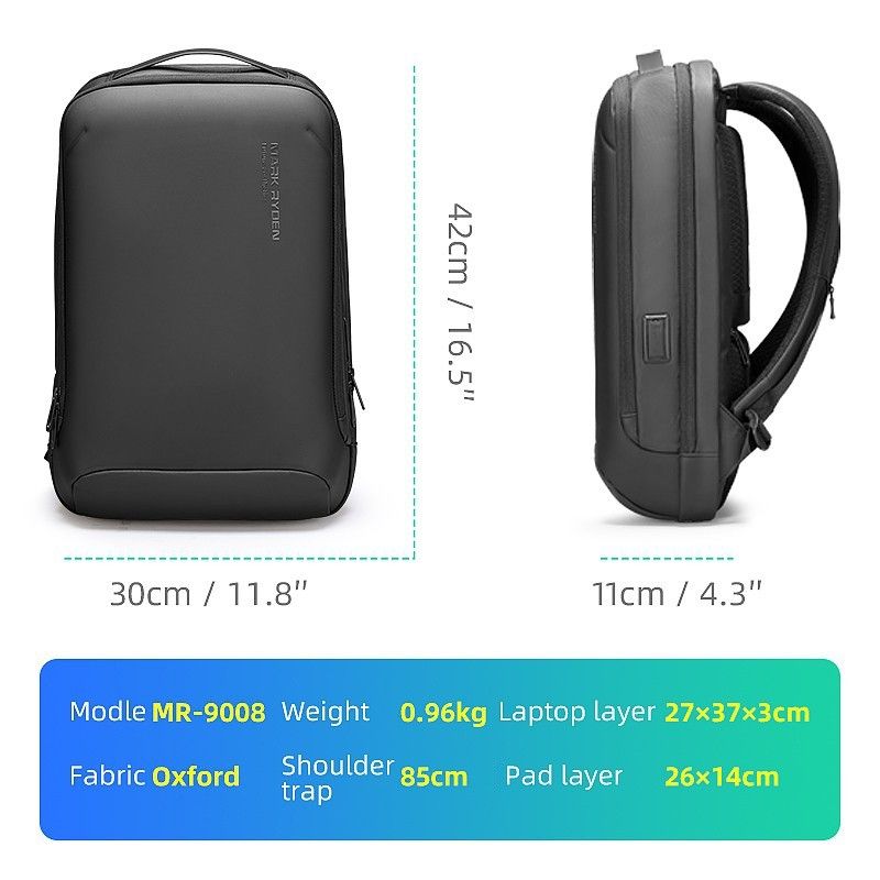 Mark Ryden slim laptop backpack 15